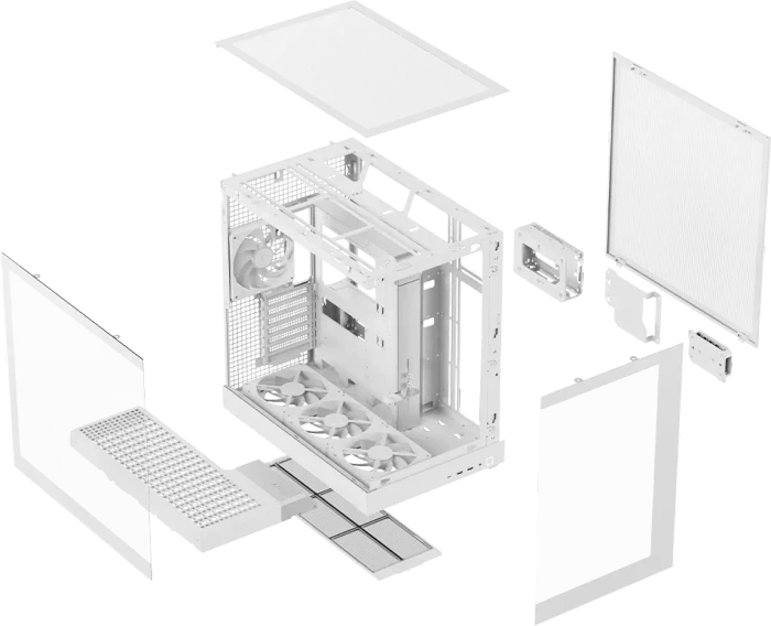APNX V2-F White, Glasfenster