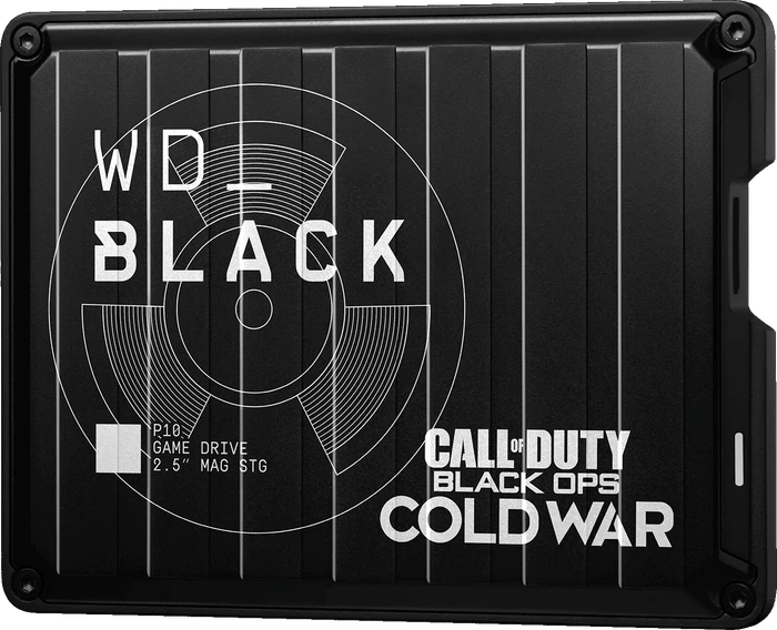 Western Digital WD_BLACK P10 Game Drive, 2TB, Special Edition Call of Duty Black Ops Cold War, USB 3.0 Micro-B