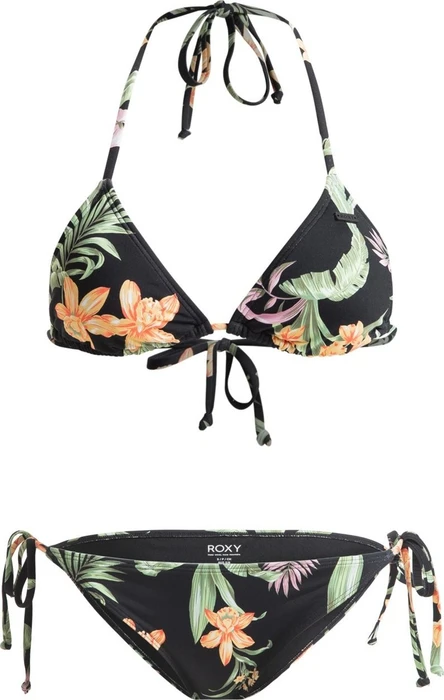 Roxy PT Beach Classics Tiki-Tri Bikini-Set anthracite/island escape (Damen)