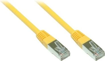 Good Connections RNS Patchkabel, Cat5e, SF/UTP, RJ-45/RJ-45, 1m, gelb