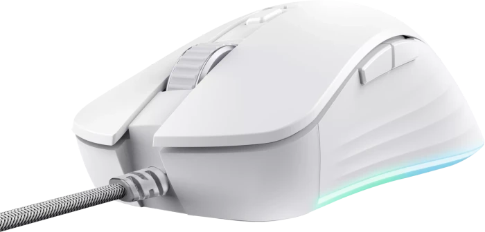 Trust Gaming GXT 924W YBAR+ Gaming Mouse weiß, USB