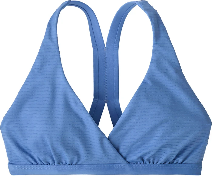 Patagonia Bottom Turn Bikini-Oberteil ripple/abundant blue (Damen)