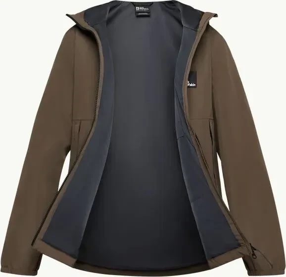 Jack Wolfskin Terraview 2L Funktionsjacke cold coffee (Herren)