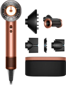 Dyson Supersonic HD16 Nural Straight + Wavy amber silk