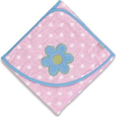 Sterntaler Badetuch Katharina 80x80cm rosa