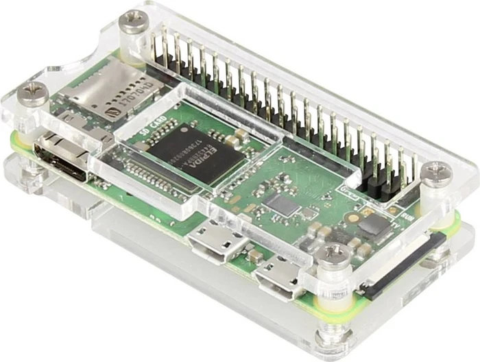 Joy-iT Acrylgehäuse für Raspberry Pi Zero, transparent