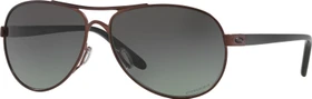 Oakley Feedback satin grenache/prizm grey gradient (Damen)