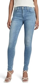 G-Star 3301 Skinny Jeans sun faded glacier grey (Damen)