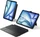 Inateck ACE Touch Ultraleicht Tastatur für iPad Air 11" (M4/M3) und iPad Pro 11" (4/3/2/1), schwarz/grau, DE (N0055_black gray)