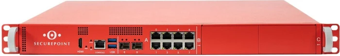 Securepoint RC350R G6 UTM Rackmount Firewall, 8x RJ-45, 2x SFP+, 2x Erweiterungsslot