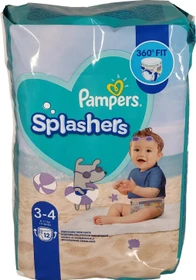 Pampers Splashers Gr.3-4 Einweg-Schwimmwindel, 6-11kg, 12 Stück