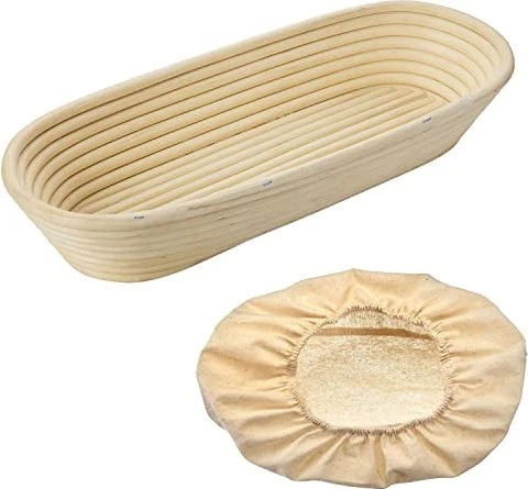 Westmark Gärkörbchen mit Bezug oval 39.5x15.4cm