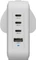 Hyper HyperJuice GaN Reise-Ladegerät, 3x USB-C + 1x USB-A, 100W, weiß Vorschaubild