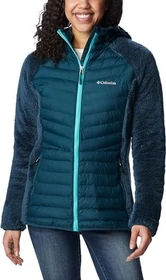 Columbia Powder Lite Sherpa Hybrid Fleece Jacke night wave (Damen)