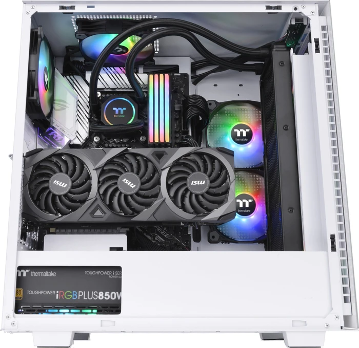 Thermaltake Atlas weiß, schwarz, Core i5-12400F, 16GB RAM, 1TB SSD, GeForce RTX 3060