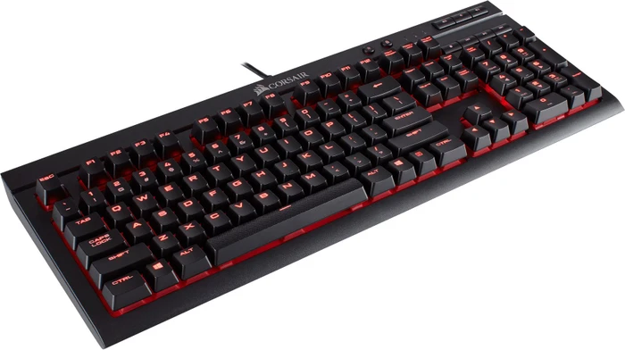 Corsair Gaming K68, LEDs rot, MX RED, USB, FR