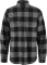Fjällräven Övik Heavy Flannel Hemd langarm schwarz/grau (Herren) Vorschaubild