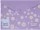 Legami Fold & Order Dokumentenmappe, 1 Fach, A4, quer, Daisy (PFB0001)