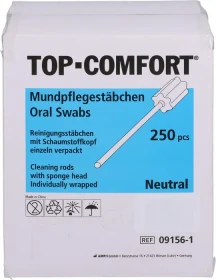 Dr. Junghans Medical Mundpflegestäbchen neutral, 250 Stück