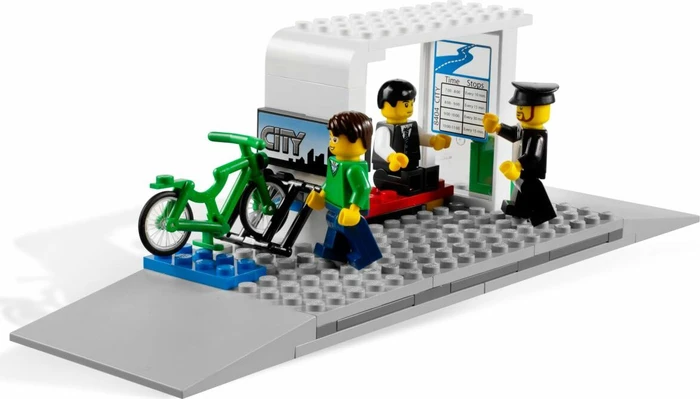 LEGO City Stadt - Große Bus- und Tramstation