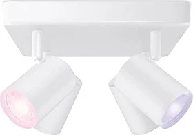WiZ Imageo GU10 RGB Spot 4-flammig weiß
