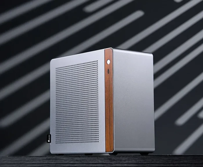 Jonsbo N10, silber, Mini-ITX