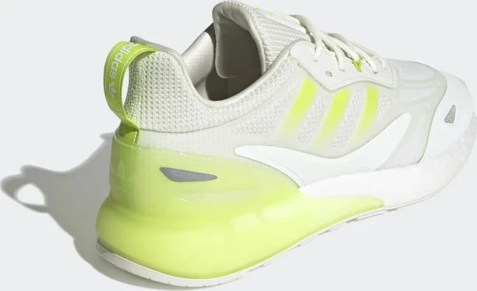 adidas ZX 2K Boost 2.0 white tint/semi solar slime (Herren)