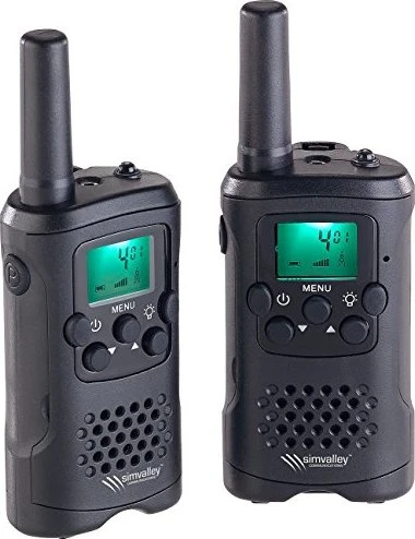 Simvalley PMR-Funkgeräte, 2er-Pack