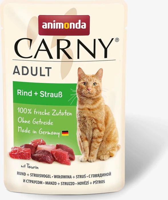animonda Carny Rind und Strauß 85g