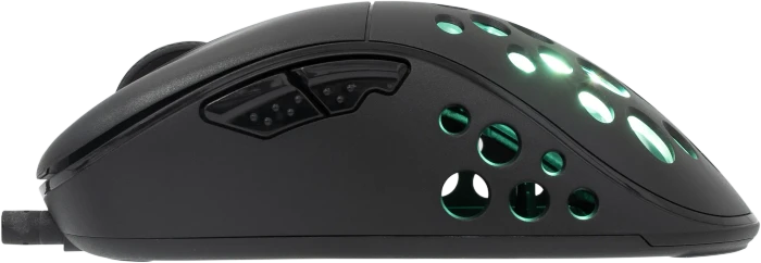 White Shark Azrael Black Gaming Mouse, schwarz, USB