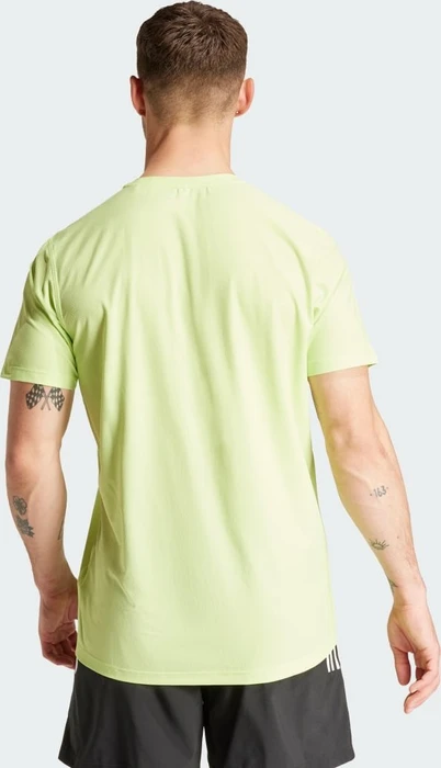 adidas Own The Run Laufshirt kurzarm pulse lime (Herren)