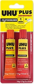 UHU Plus Sofortfest 2-Komponenten Epoxidharzkleber, 35g