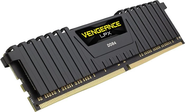 Corsair Vengeance LPX schwarz UDIMM 8GB Kit, DDR4-3000, CL15-17-17-35, 1RX8
