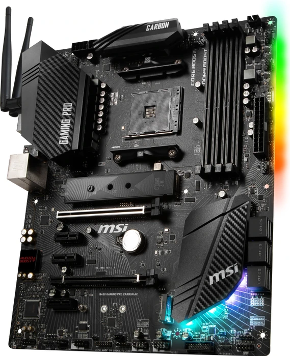 MSI B450 Gaming Pro Carbon AC (AMD AM4)