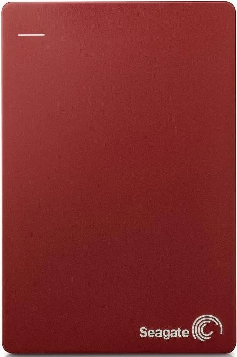 Seagate Backup Plus Slim Portable, rot, 2TB, USB 3.0 Micro-B
