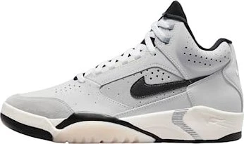 Nike Air Flight Lite Mid photon dust/metallic silver/light smoke grey/black (Herren)