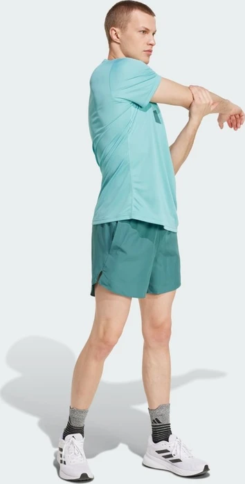 adidas Run It Laufshirt kurzarm mint ton (Herren)