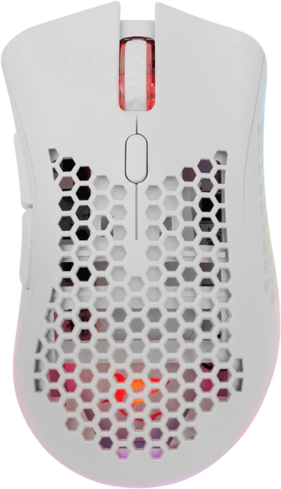 White Shark Lionel White Wireless Gaming Mouse, weiß, USB