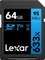 Lexar Professional 633x, SD UHS-I U1 / UHS I U3, V10 / V30 Vorschaubild