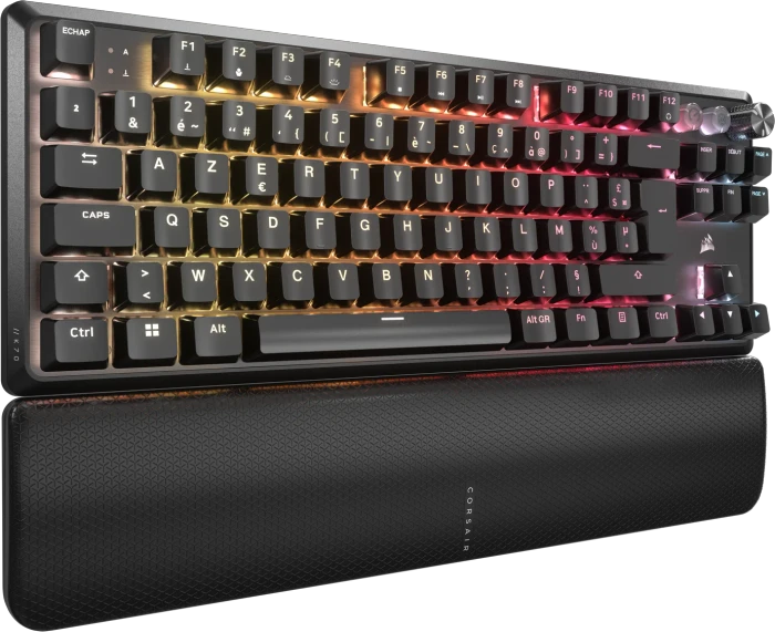 Corsair Gaming K70 PRO TKL Magnetic-Mechanical, schwarz, Corsair MGX Hyperdrive, USB, FR