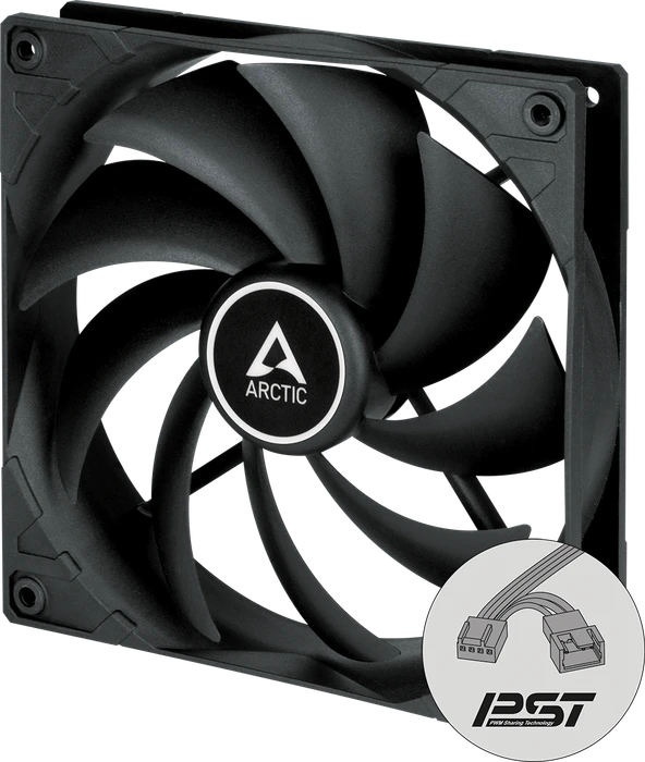 ARCTIC F14 PWM PST CO schwarz, 140mm