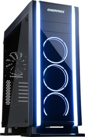 Enermax Saberay schwarz, Glasfenster