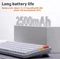 NuPhy Air65 V3 Mac/PC, Nova White, weiß/silber, hot-swap, Low-Profile Blush nano, USB/Bluetooth, DE Vorschaubild