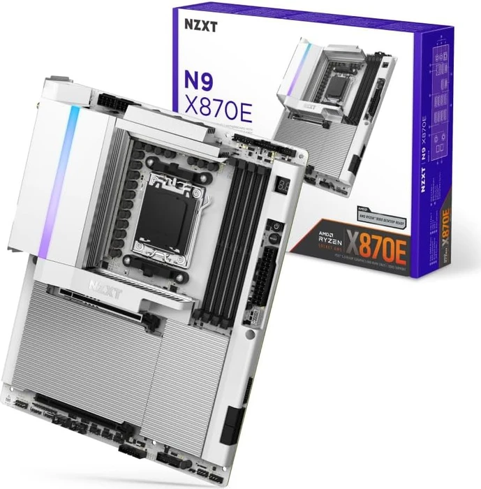 NZXT N9 X870E White (AMD AM5)
