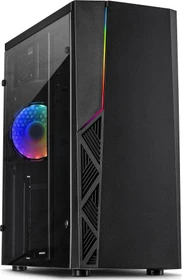 Inter-Tech B-02 RGB, Acrylfenster (88881330)