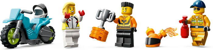 LEGO City - Stunttruck mit Feuerreifen-Challenge