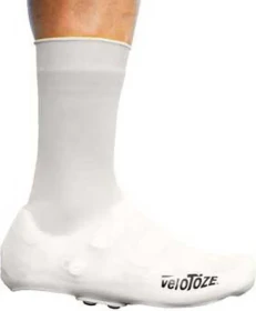 veloToze Tall Silikon Überschuhe weiß