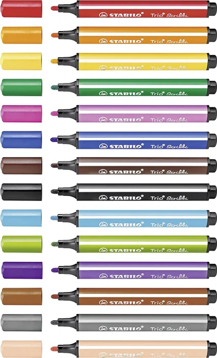STABILO Trio Scribbi sortiert, 14er-Set