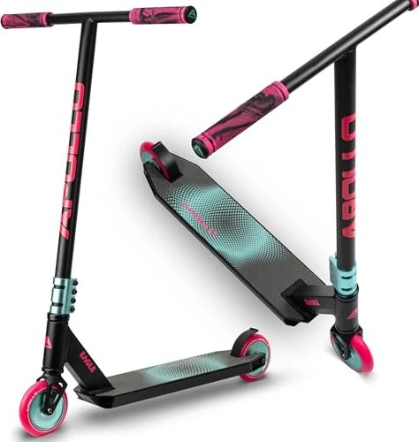 Apollo Eagle Stunt Scooter schwarz/mint/pink