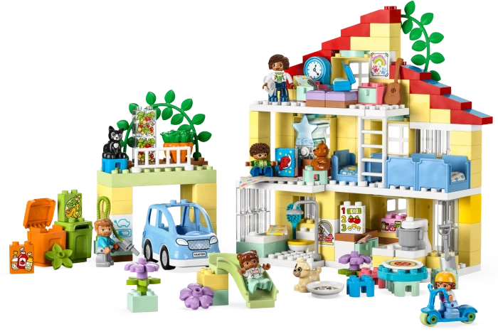 LEGO DUPLO - 3-in-1-Familienhaus